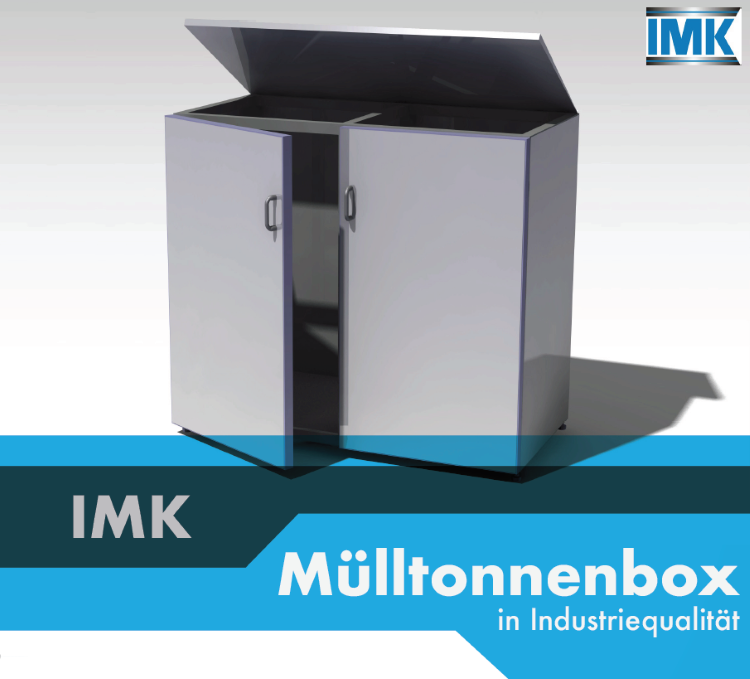 Mülltonnenbox in Industriequalität - Industriemontage Service Kronawitter Niederbayern